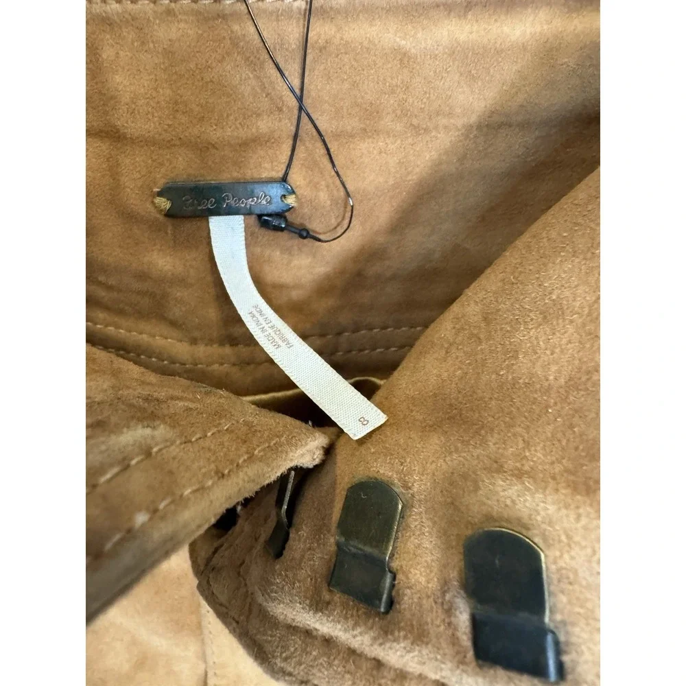 Free People Livin For Love‎ Suede Skirt Size 8 Pls Read Description